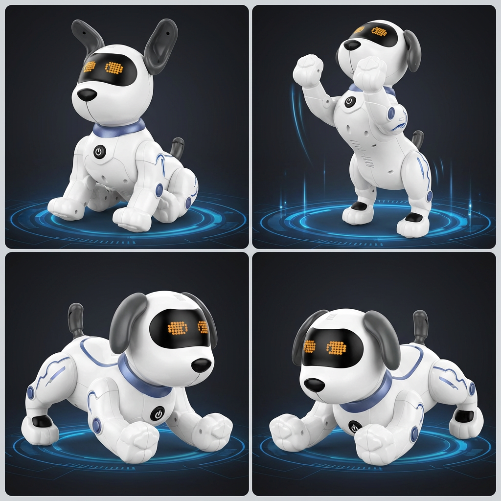 SmartPup AI Robot Dog – Interactive Electronic Pet