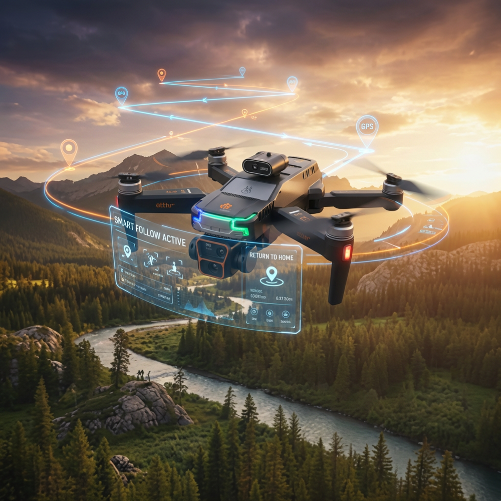 FalconFly's X8 Pro – 8K Dual Camera Smart Drone