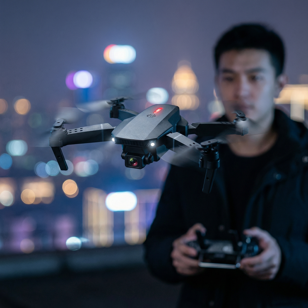 E99 Pro 4K HD Camera Foldable Drone With WIFI FPV